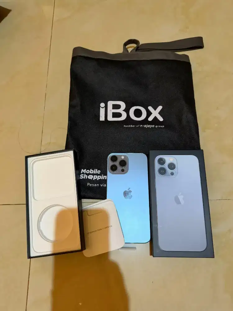 Dijual Iphone 13 Pro Max 128Gb Ibox seperti baru dan pakai dari baru