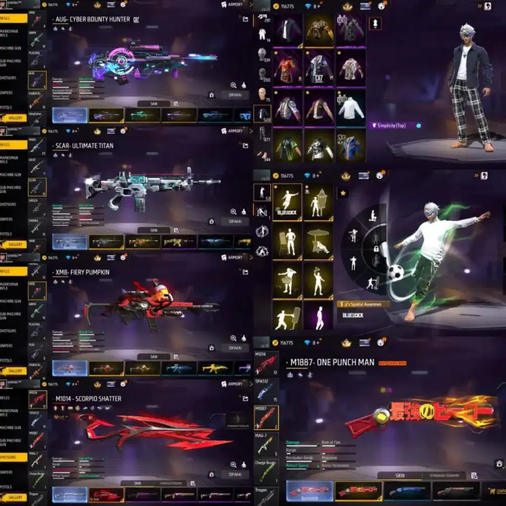 Jual akun ff aman dan amanah