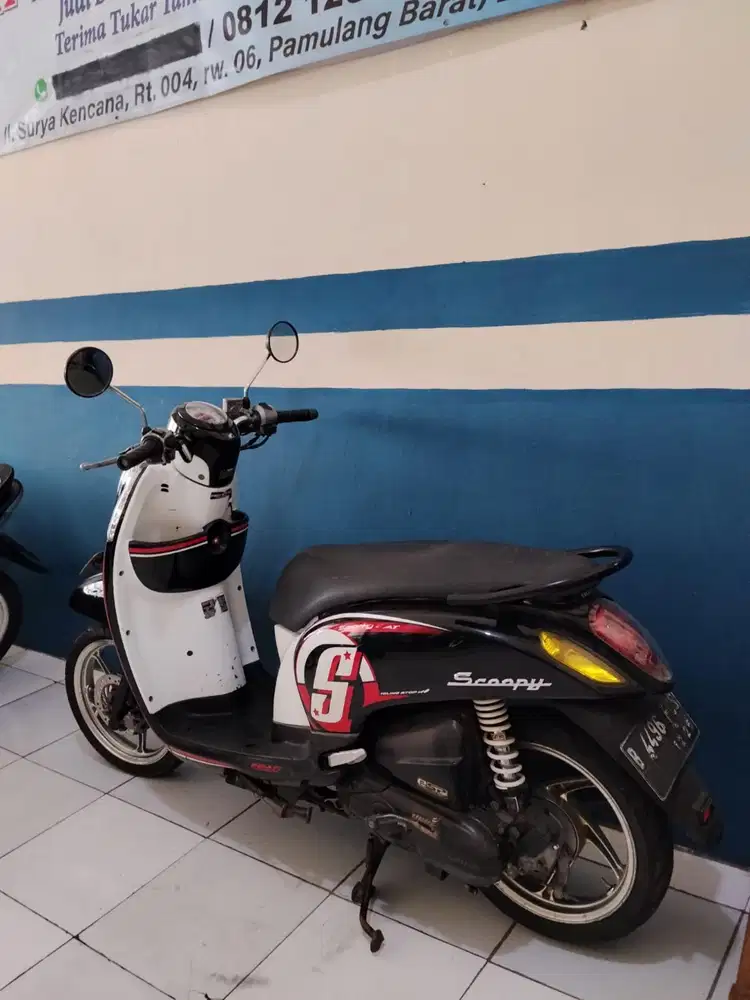 Honda scoopy 2015 siap pakai super mulus