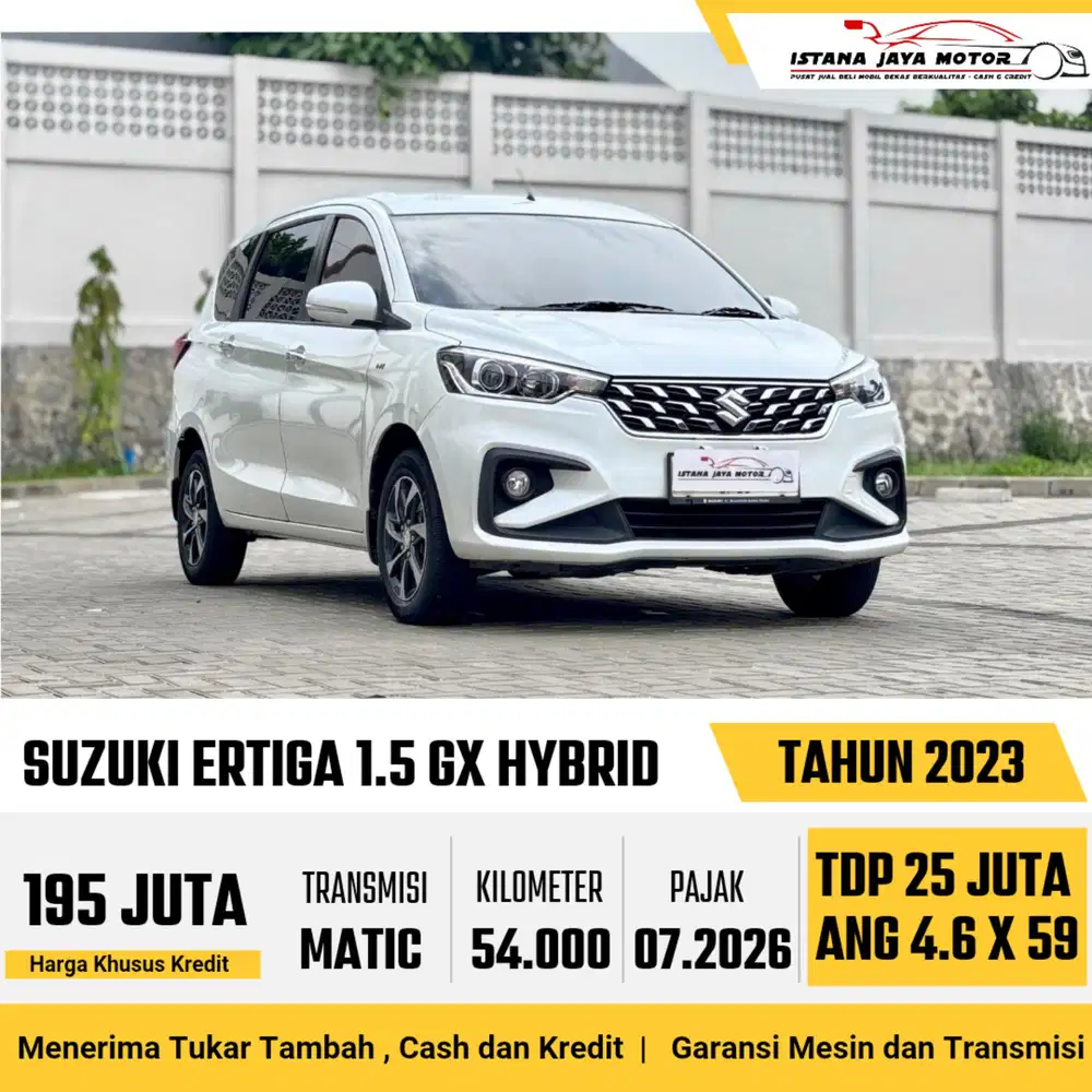 SUZUKI ERTIGA 1.5 GX HYBRID 2023