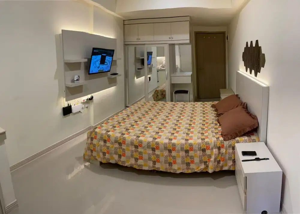 Disewakan atau Dijual unit studio distrik 1 apartemen Meikarta.