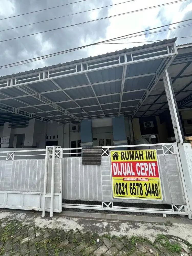 Dijual cepat ! Rumah strategis dekat tol medan amplas anti banjir,