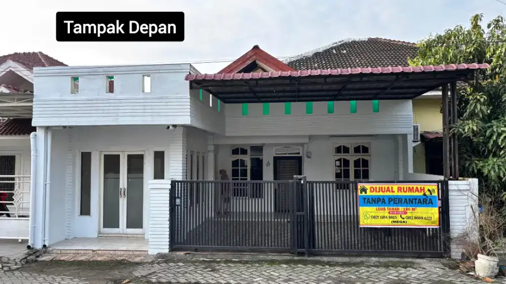DIJUAL RUMAH LUAS TANAH 180 m²