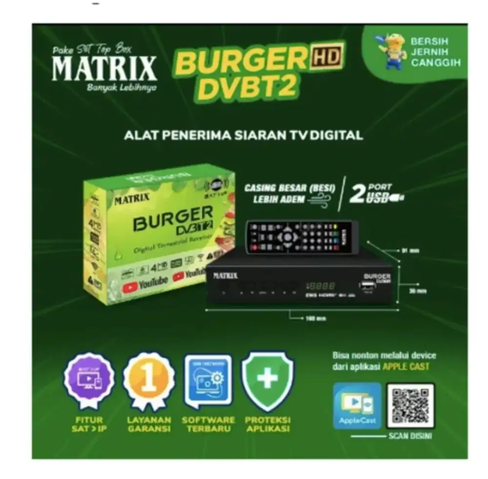 Stb Matrix dan dongle wifi tanaka