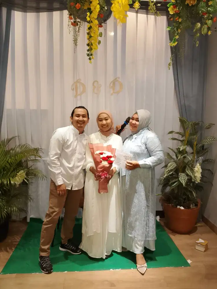 MC lamaran, akad nikah, resepsi pernikahan untuk hari terindahmu