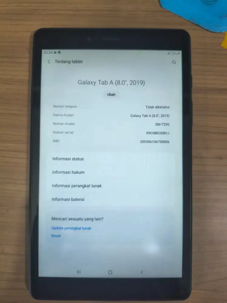 *DIJUAL* SAMSUNG TAB A 8inc (2019) - 2GB/32GB
