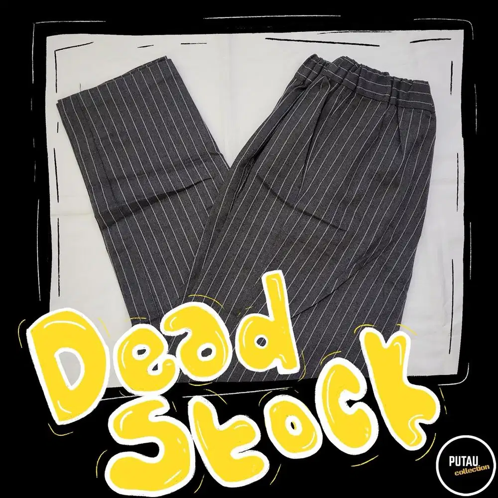 Celana Bahan | M | Dead Stock
