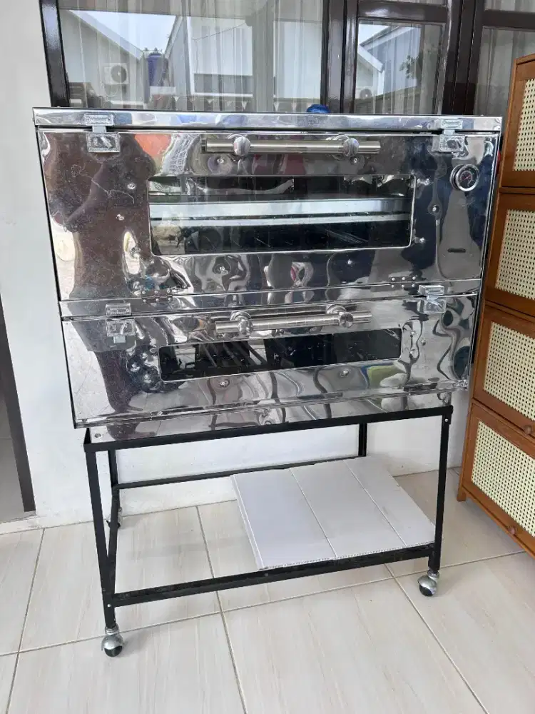 Oven Gas Stainless ukuran 90x55x70