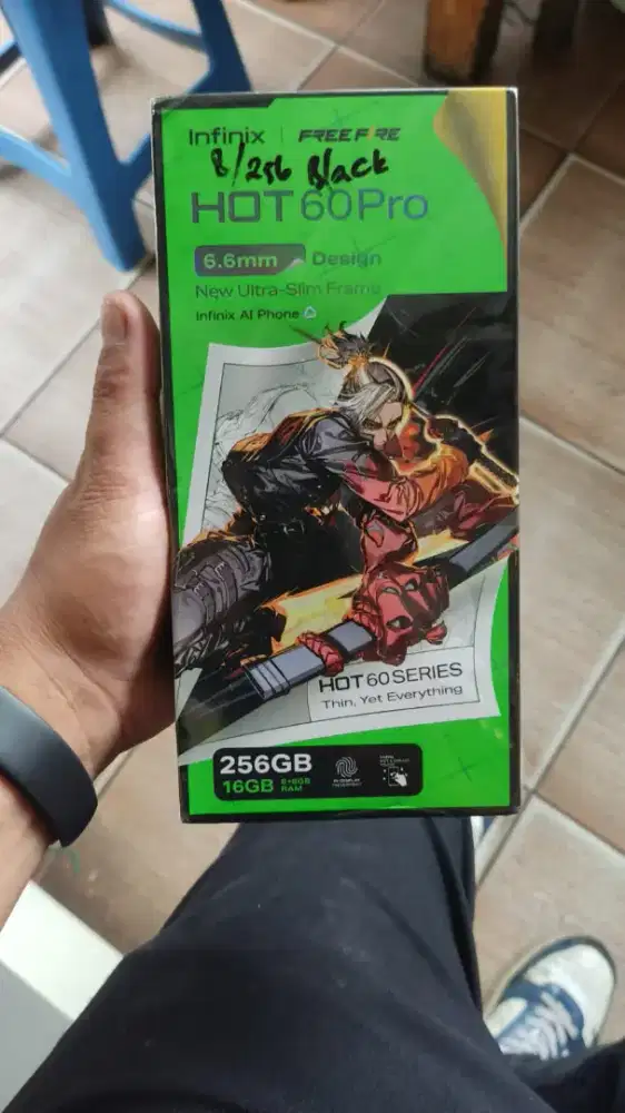 Hp Infinix hot 60 pro 8/256GB New