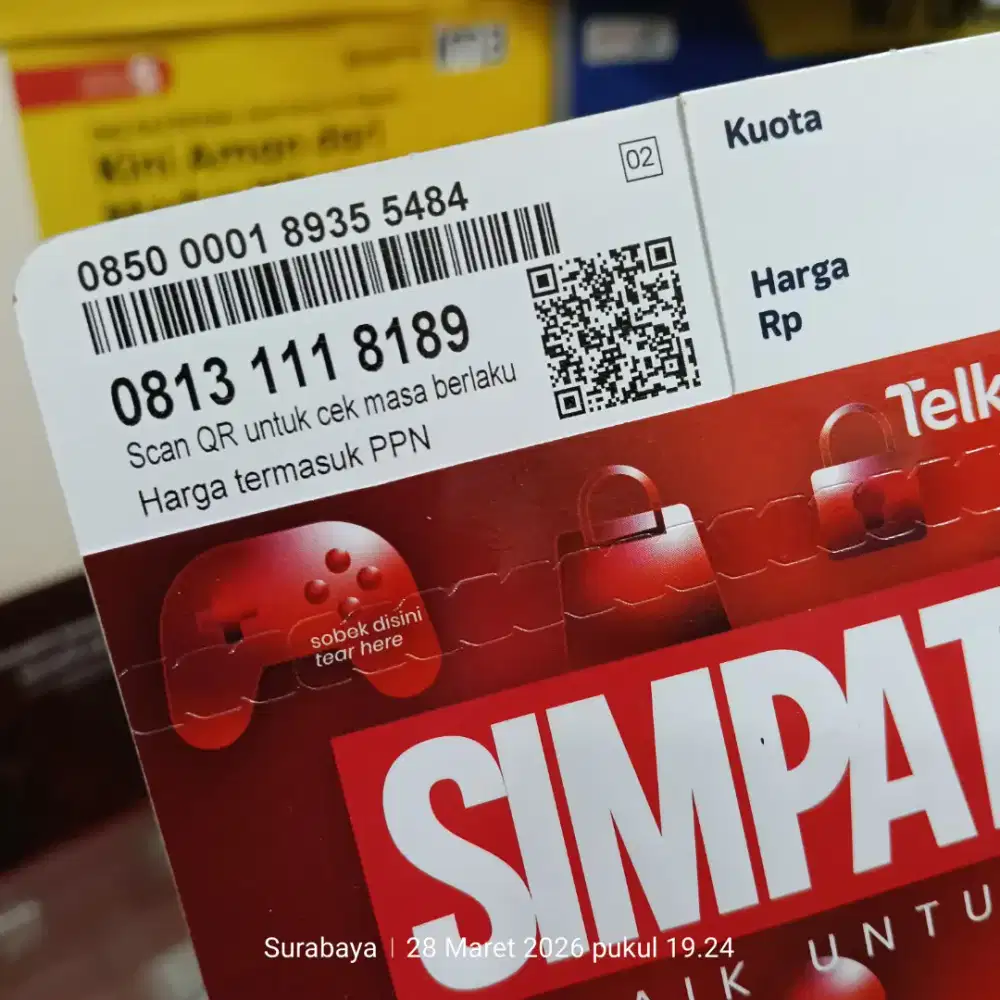 NOMOR CANTIK SIMPATI 11DIGIT HOKI