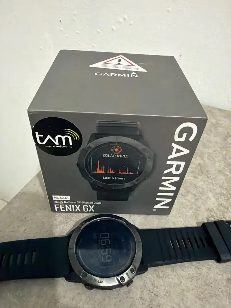 garmin fenix 6x pro solar