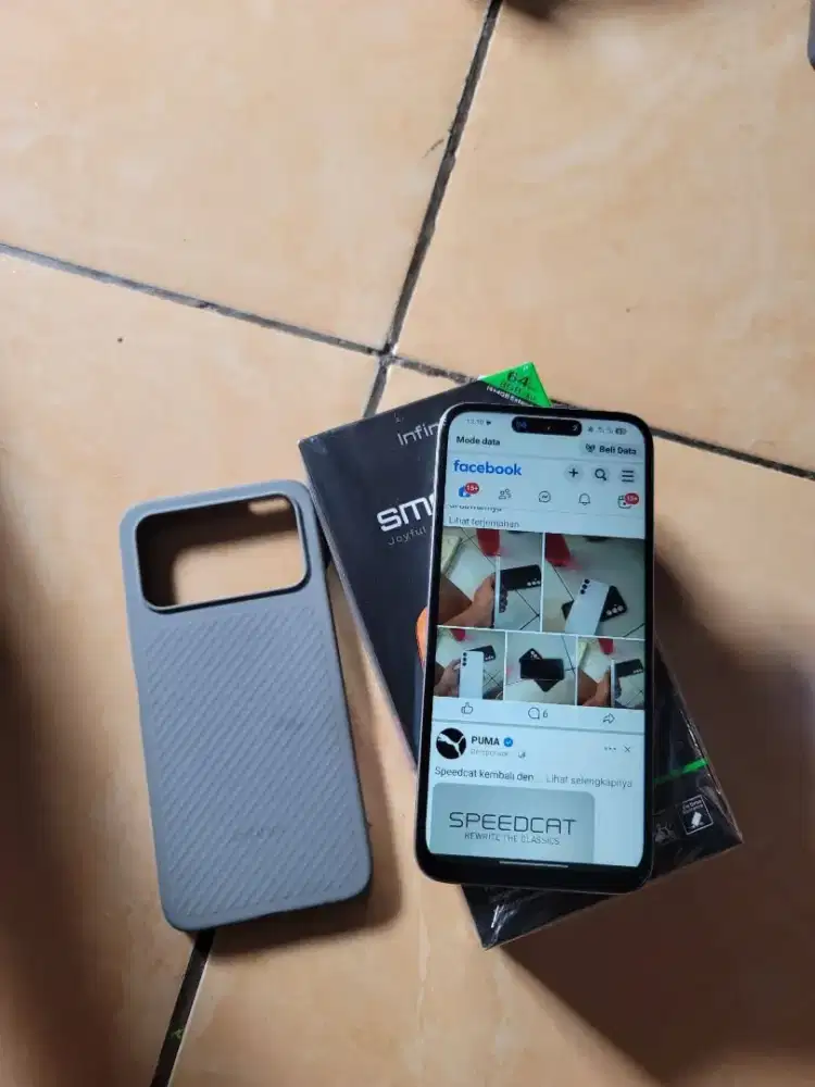 Infinix Smart 20 Ram 4/64 Fullset Mulus No Minus