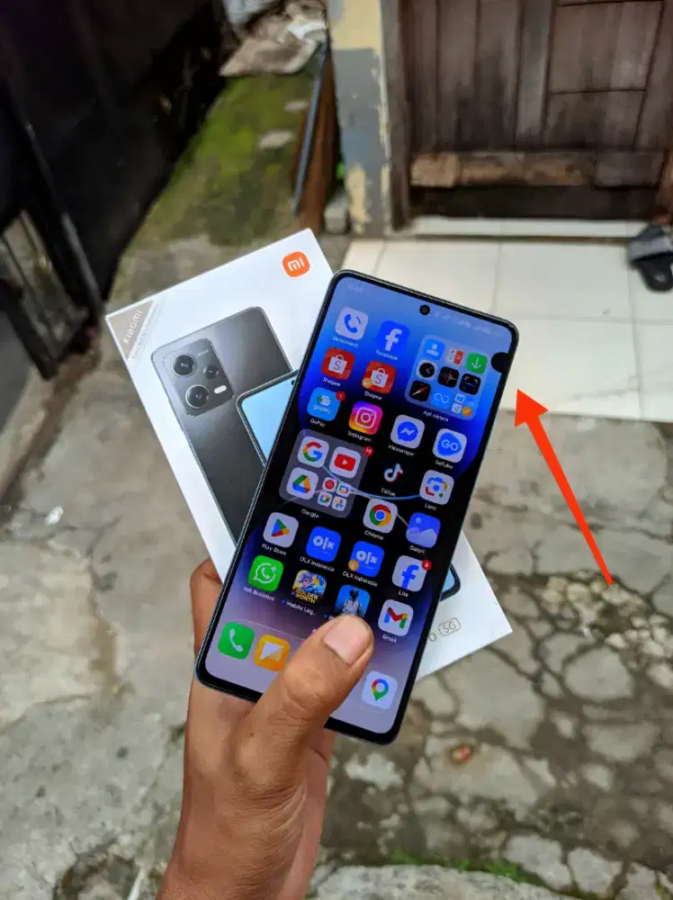 Xiaomi note 12 pro 5G Ram 8/256gb siap pakai