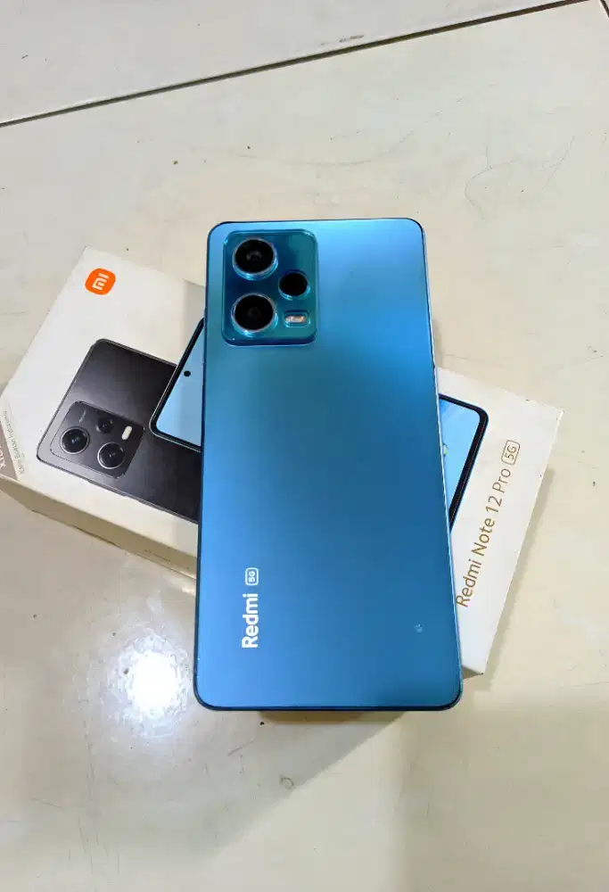 Xiaomi note 12 pro 5G Ram 8/256gb siap pakai