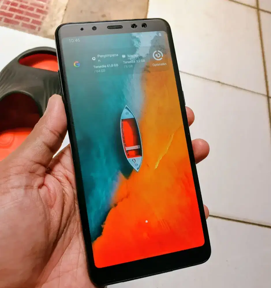 Samsung A8+ NFC Ram 6GB/64GB SEIN No Minus Like New