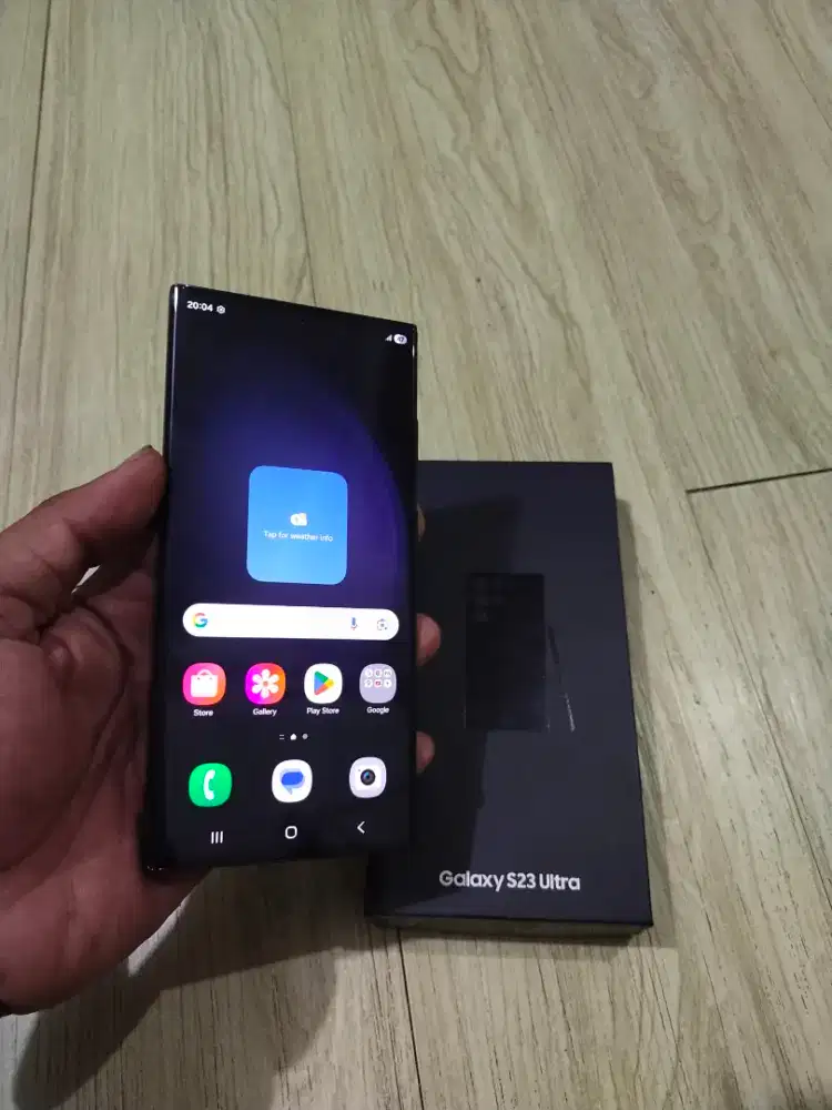 Samsung S23 Ultra 12/256 inter beacukai fullset mulus bisa tt hp lain