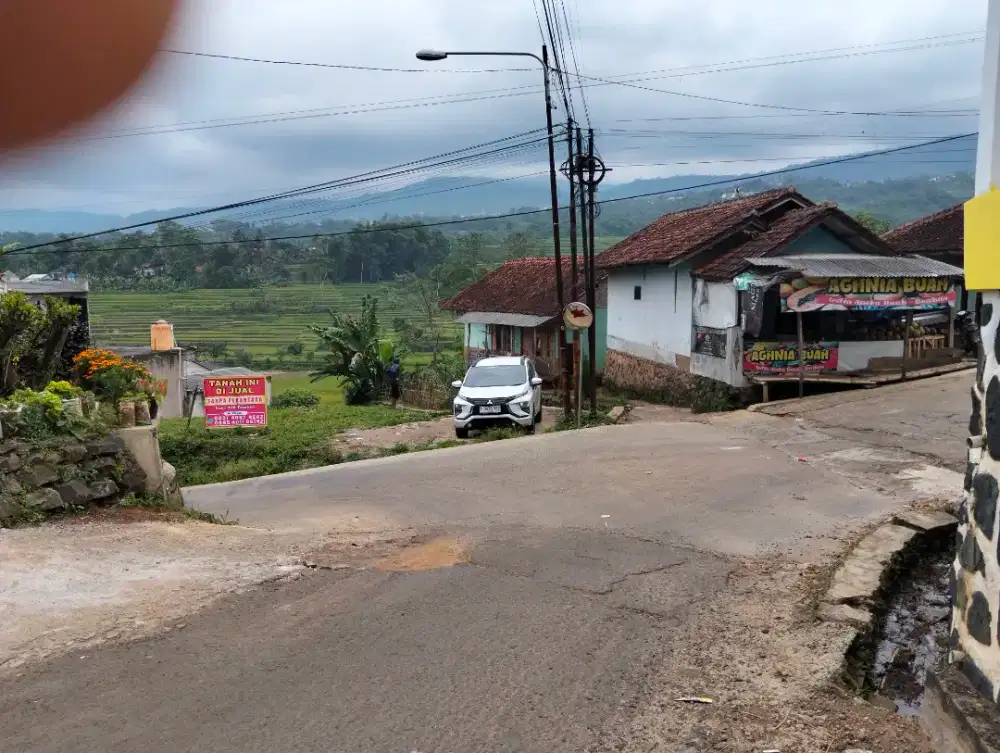 Jual tanah cepat cocok tempat usaha posisi simpang tiga