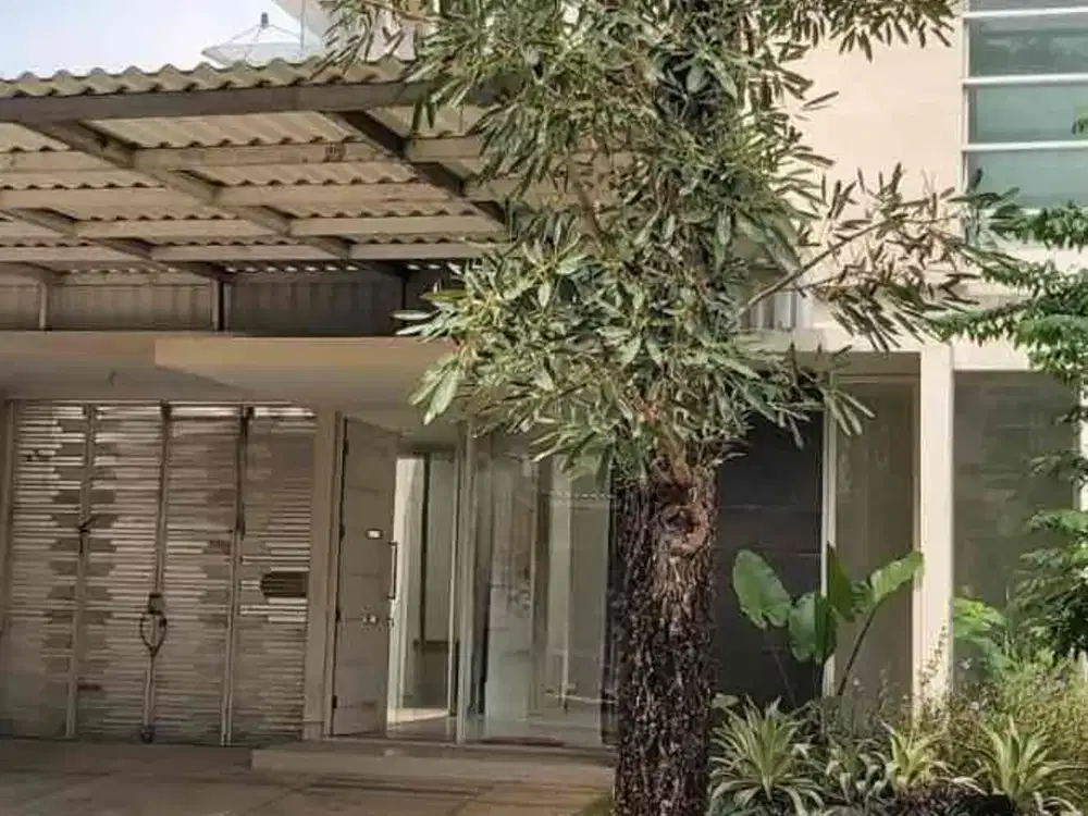 rumah minimalis modern the mansion pakuwon indah selangkah menuju graha familu