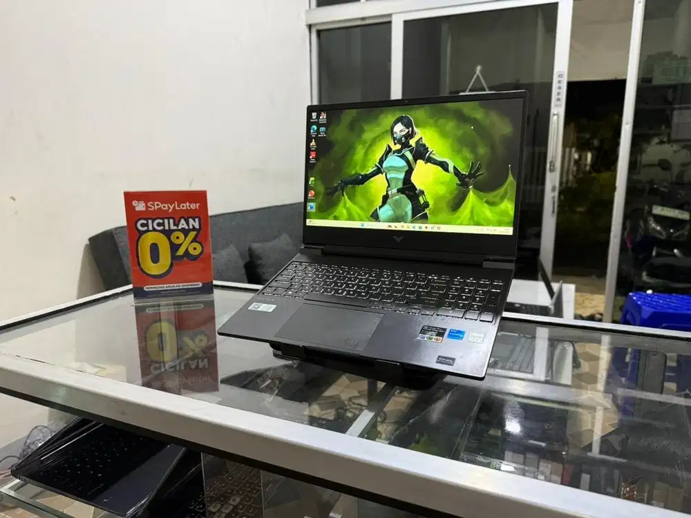 LAPTOP GAMING HP VICTUS  CORE I5gen12 RTX3050 RAM 16 GB