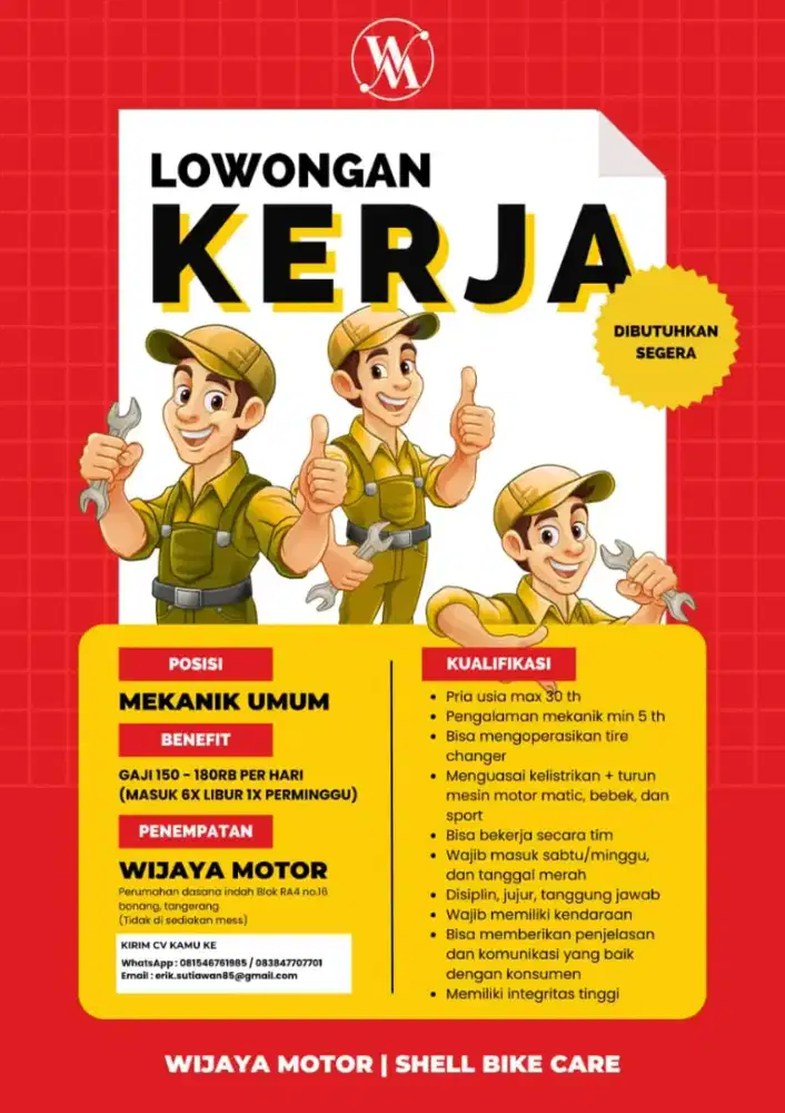 Mekanik Motor Metik