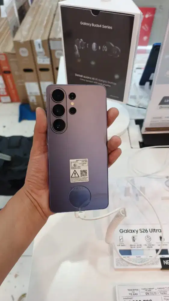Samsung Galaxy S26 ultra, cash dan cicilan gratis 2x cicilan