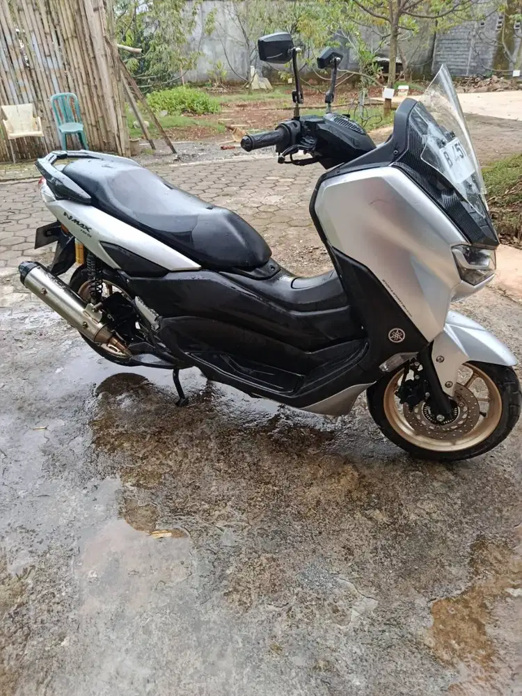 yamaha nmax all new 155 keyless silver semarang