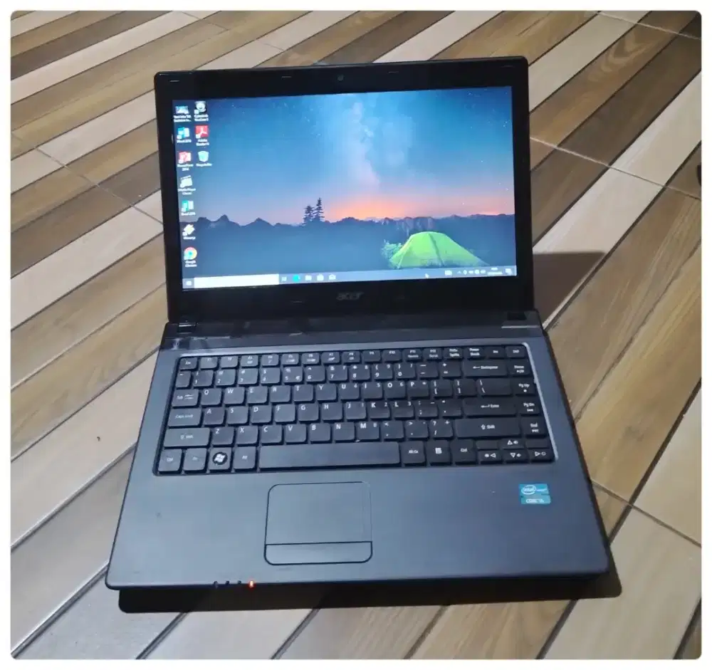 Laptop Acer 4750 Core i5 Gen 2 Ram 8GB HDD 500GB Mulus Normal MURAH
