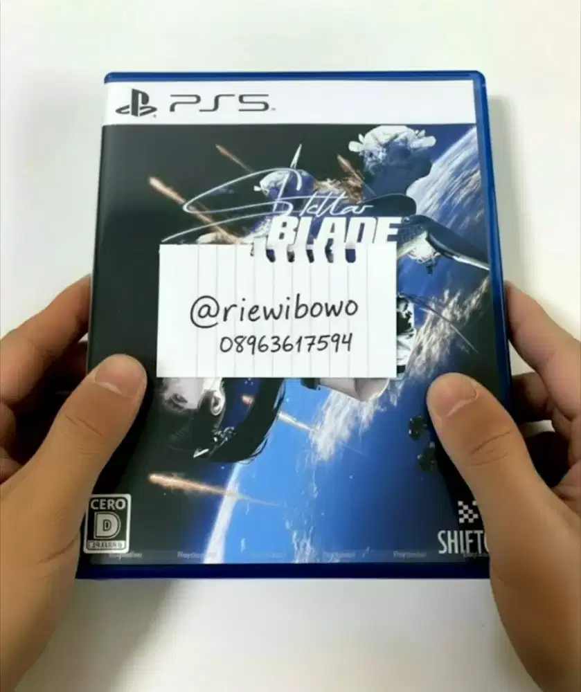 BD/Kaset PS5 Stellar Blade fullset seken mulus