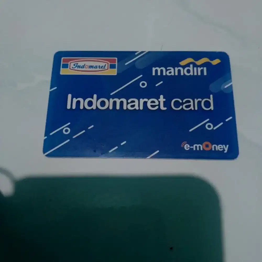 Kartu e money Indomaret bekas