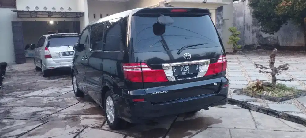 alphard G 2.4 non sun roof bebas ribet