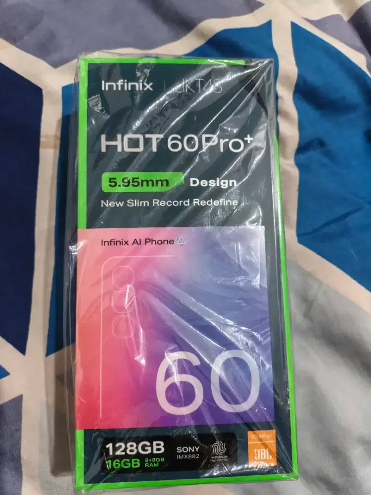 Infinix hot60 pro plus 16/128 fullset garansi
