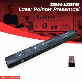 Laser Pointer Presentasi Pen Remote Wireless 100M 2.4 GHz