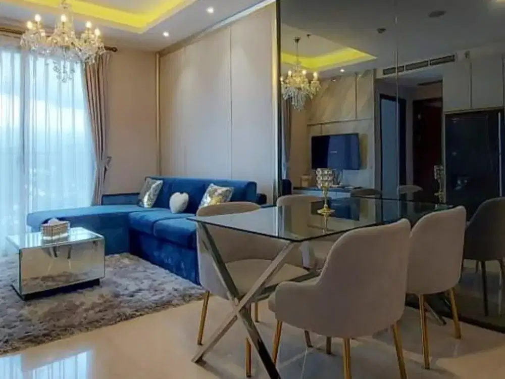 Apartemen 2BR Mewah Siap Huni Furnished di Hegarmanah Residence