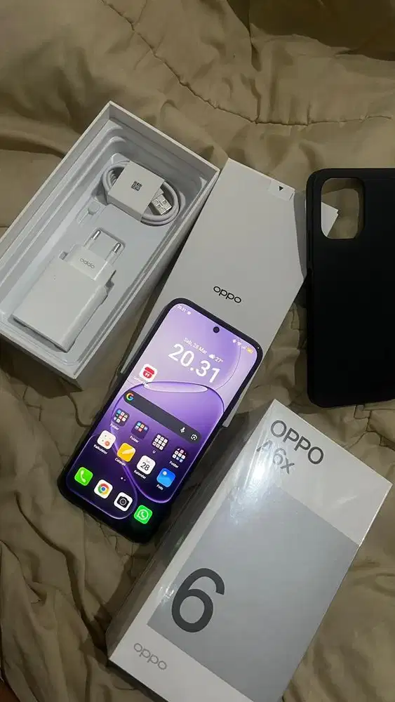Oppo a6x purple