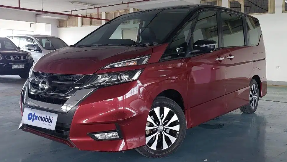 TDP 10JT, Nissan Serena 2.0 Highway Star Bensin-AT Merah 2019