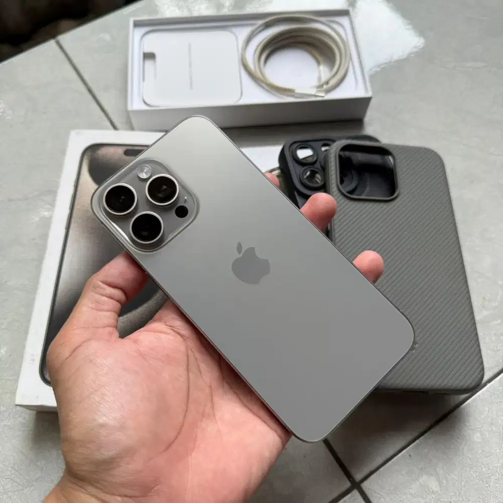IPhone 15 ProMax 256Gb IBOX Fullset Ori Mulus BH 88%