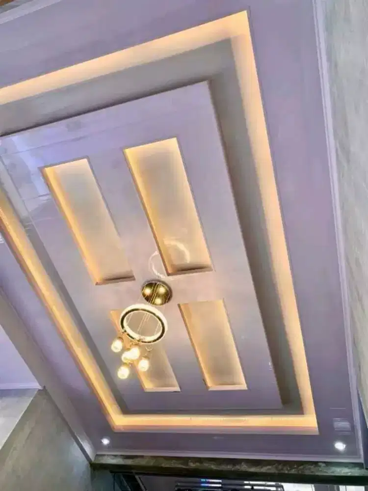 Plafon PVC terpasang