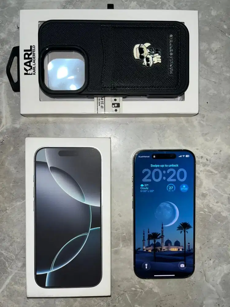 IPHONE 16 PRO 128GB WHITE TITANIUM IBOX