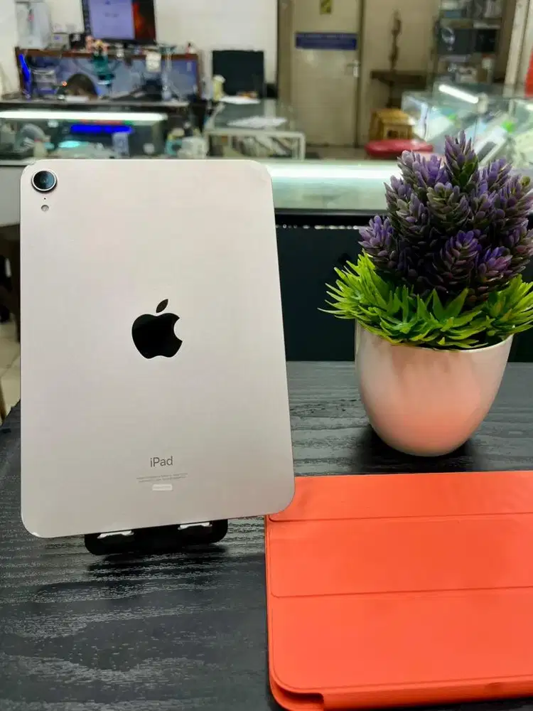 ipad mini 6 64gb ex ibox silver ipad charger + case original