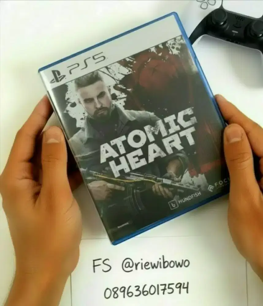 BD/Kaset PS5 Atomic Heart seken fullset like new