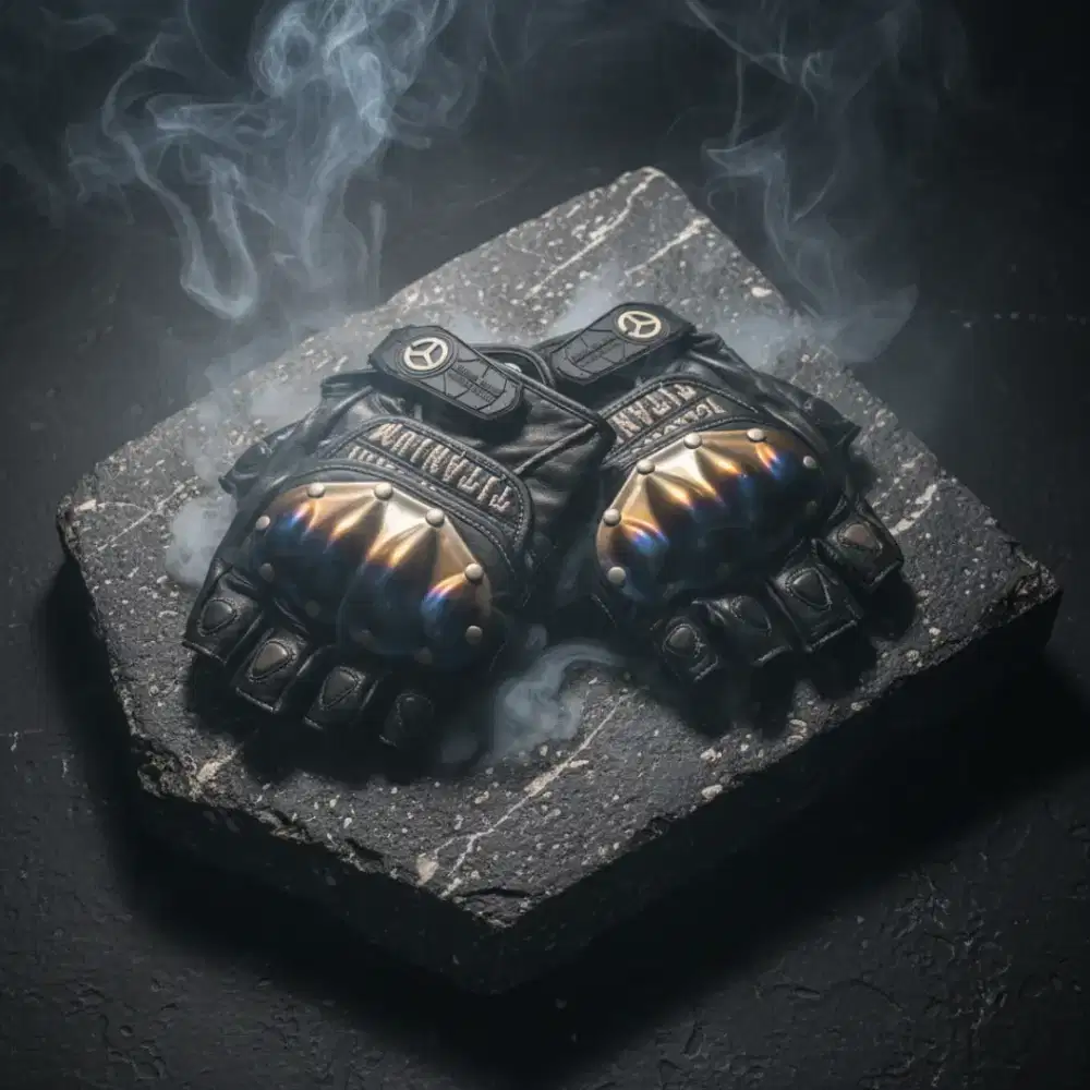 Yellow Corn Titanium Glove