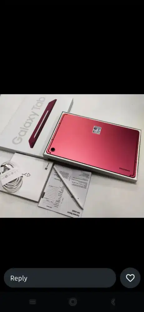 Samsung Tab S10 Lite Ram 6/128 Fullset