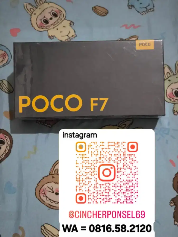 Jual HP NEW Poco F7 5g 12/512 BARU RESMI SEGEL original 1000%