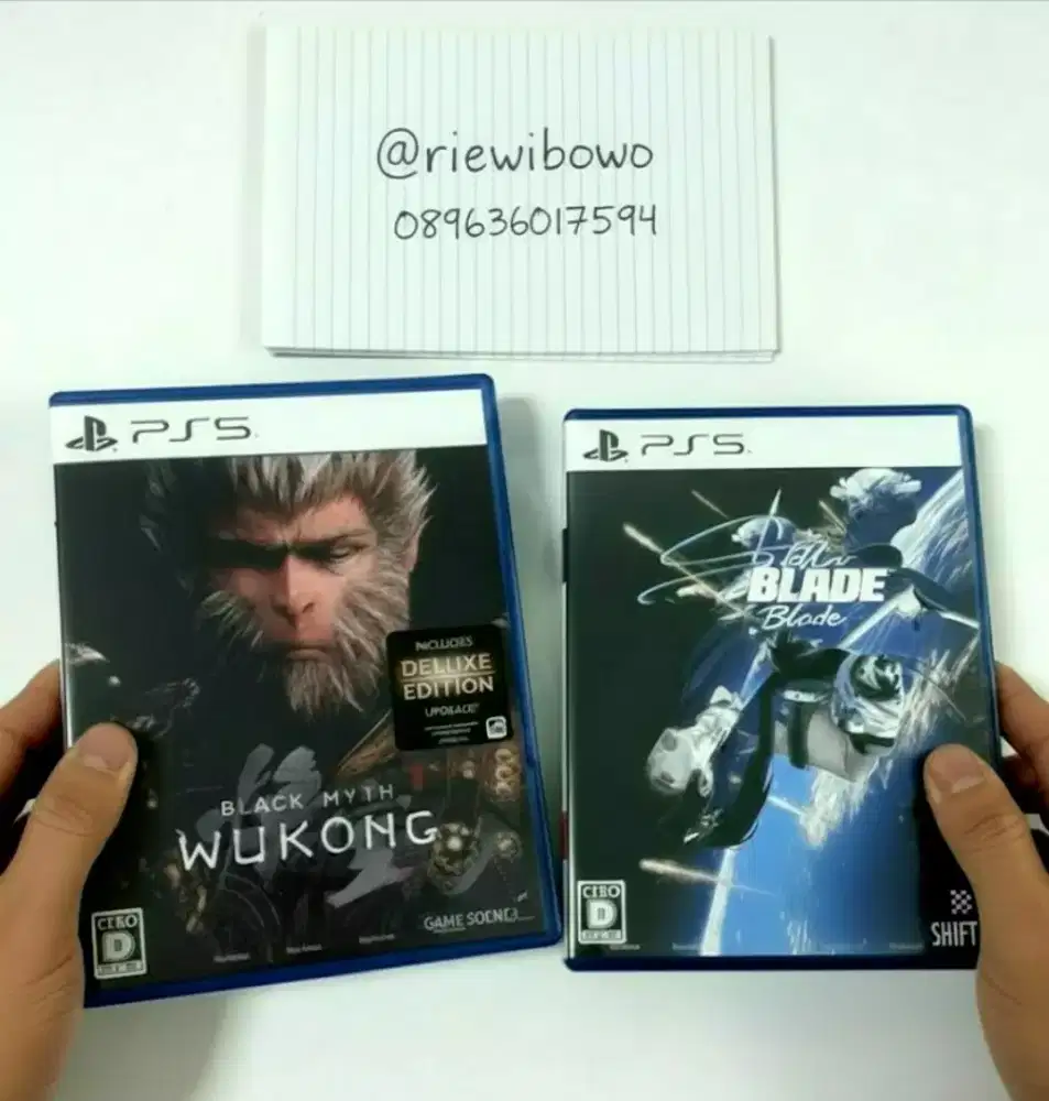 Paket BD/Kaset PS5 seken fullset like new