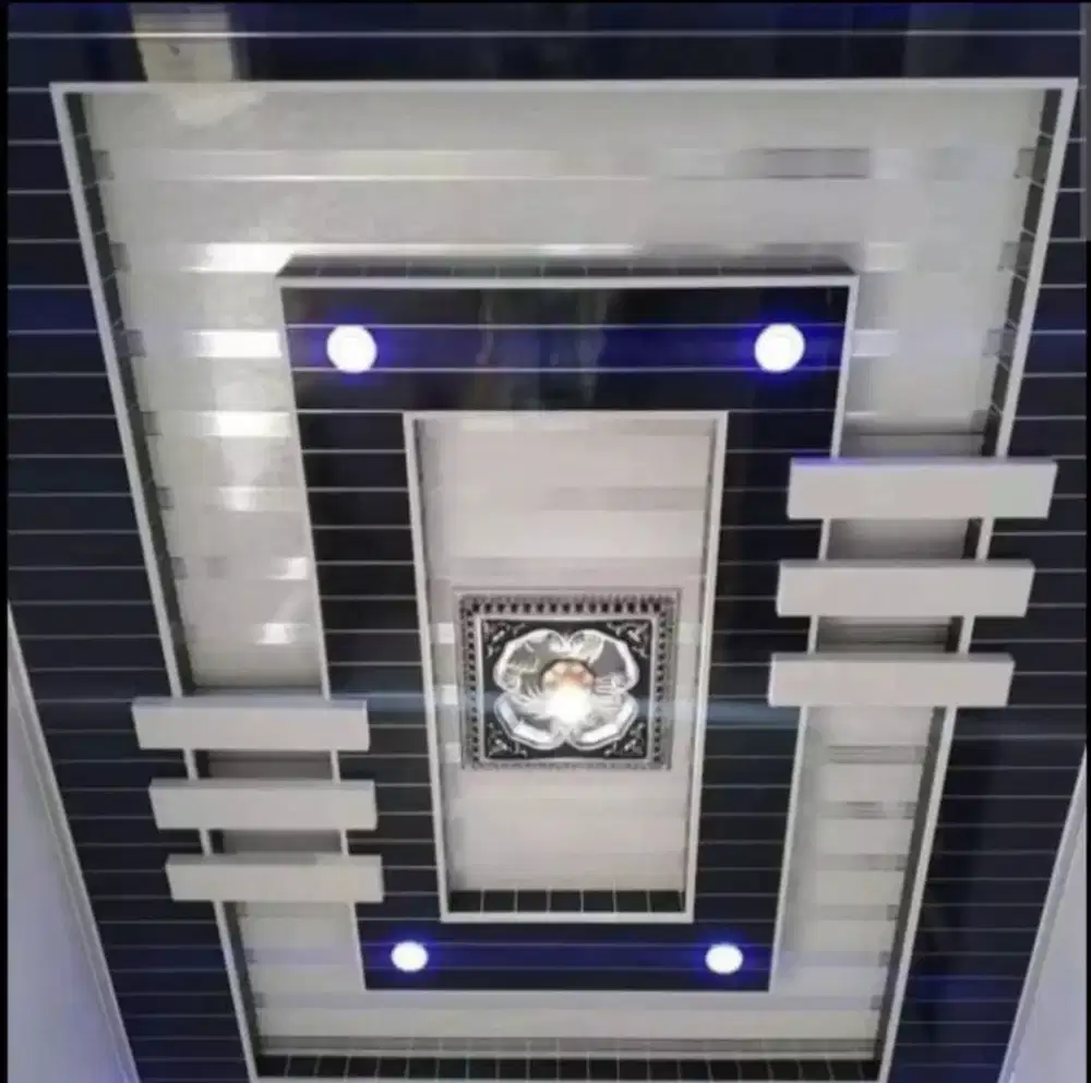 Plafon PVC terpasang