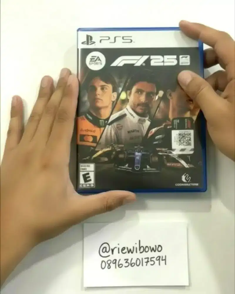 BD/Kaset PS5 F1 25 seken fullset super mulus