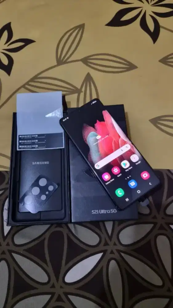 Hp Samsung s21 ultra, ram 12/256 Gb, fullset nominus
