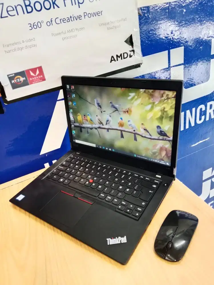 DIJUAL LAPTOP TANGGUH BUAT KERJA LENOVO THINKPAD L480 CORE i5 RAM 8GB