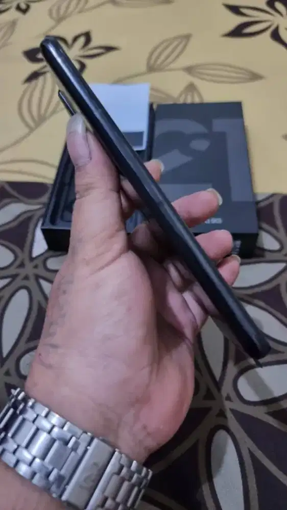 samsung s21 ultra, ram 12/256Gb, fullset ori sein. Like new!