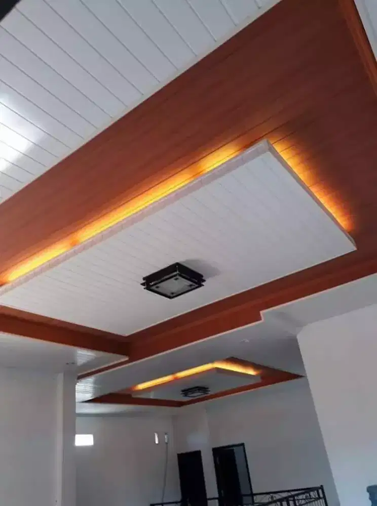 Plafon PVC terpasang